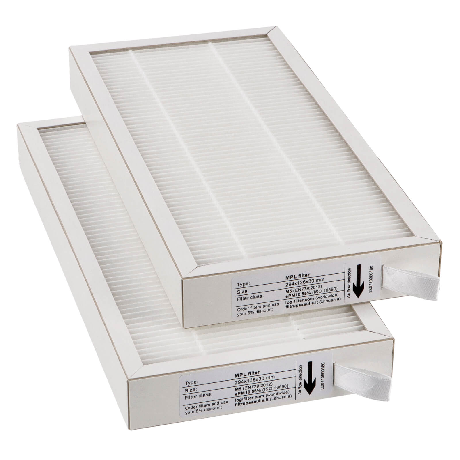Deguonies "X-Air" / "Easy V200" / "V200E" filtrų rinkinys M5+M5 (firminis)