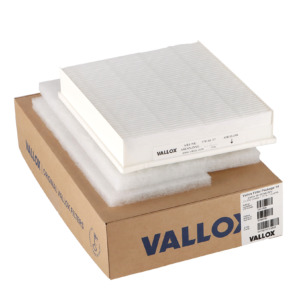 Vallox 90 SE/SC/MC filtrų komplektas Nr. 14 G4+G4+F7 (originalas) 320x220x20 + 320x250x20 + 245x215x48