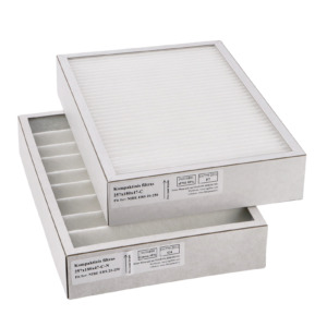 Genvex ECO 190 / ECO 190 XL filtrų komplektas G4+F7 (analogas) 257x180x47